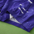 9596 Real Madrid CF purple Hooded windbreak