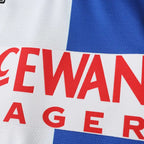 9495 season Blackburn Rovers Football Club home retro Fan version