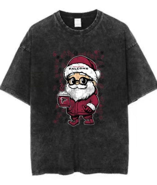 ATLANTA FALCON santa Vintage t-shirt 2506A088