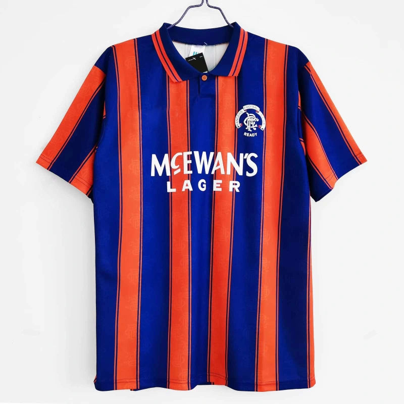 9394 season Rangers away retro Fan version