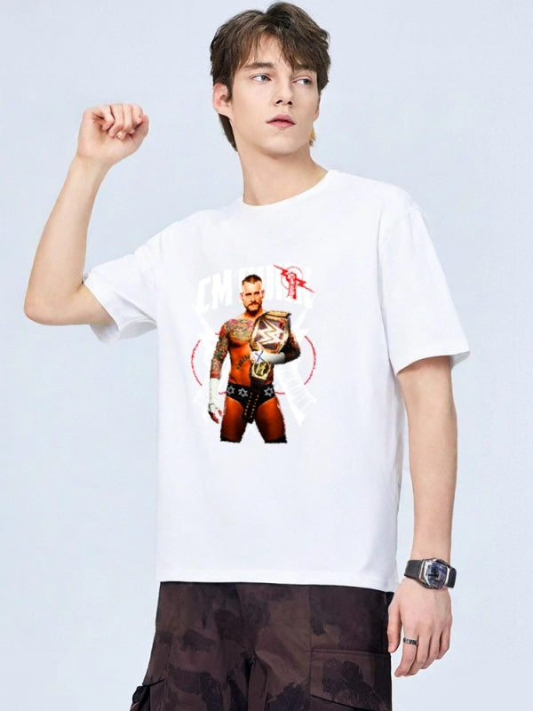 CM PUNK Vintage t-shirt  2506B008