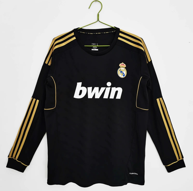 1112 season Real Madrid away retro Long sleeved Fan version