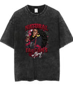 NATURAL GIRL FALCONS Vintage t-shirt 2506A0111
