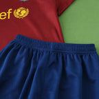 0809 FC Barcelona / Barça home retro Kids kit