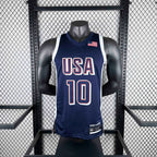 2024 USA national team dark blue 10 Tatum