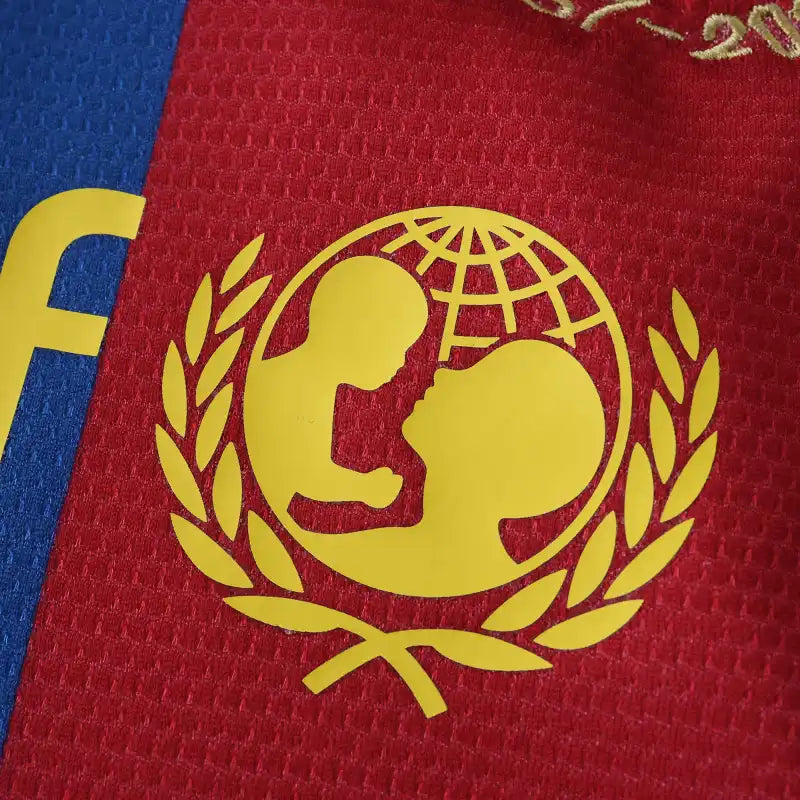 0708 FC Barcelona / Barça home retro Kids kit
