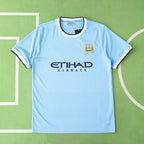 1314 season Manchester City F.C. home retro Fan version