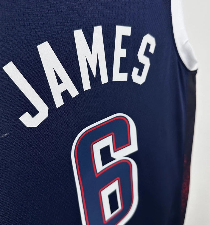 2024 USA national team dark blue 6 James