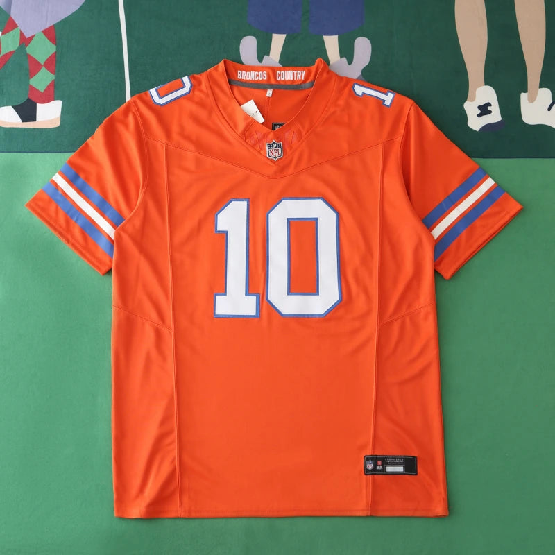 2425 Denver Broncos orange 3th generation 10#NIX
