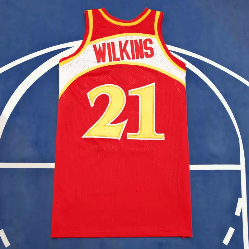 NBA Atlanta Hawks 21#WILKINS