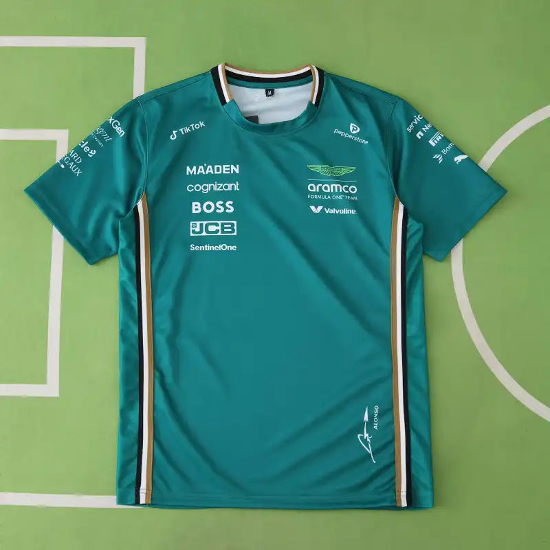 F1 Aston Martin Formula racing T shirt 14NO