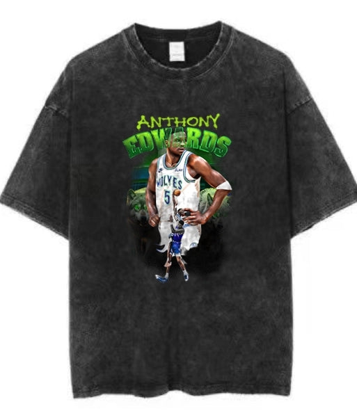 ANTHONY EDWARDS Vintage t-shirt 2505C008