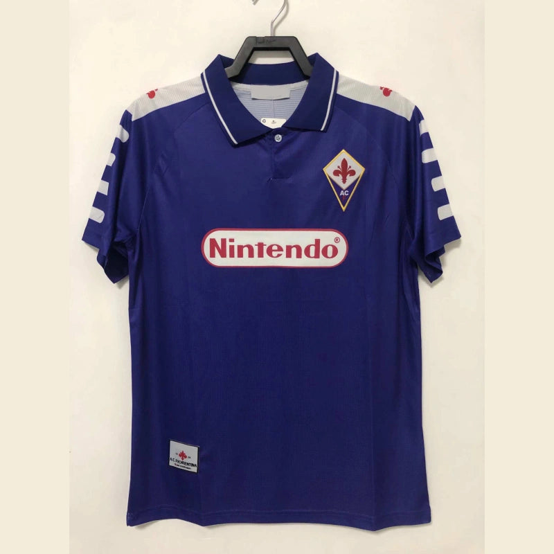 98 season ACF Fiorentina Home  retro Fan version