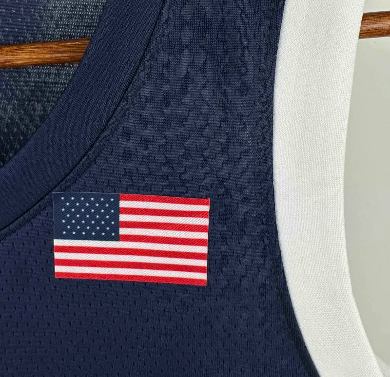 2024 USA  national team dark blue 5 Edwards