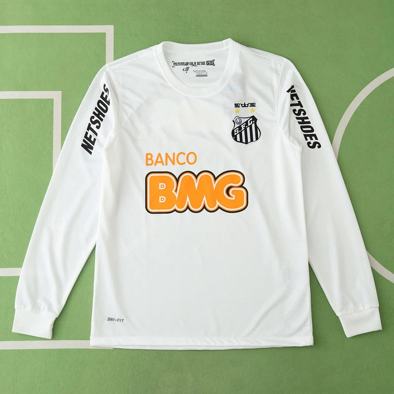 2013 season Santos FC home Long sleeved retro Fan version