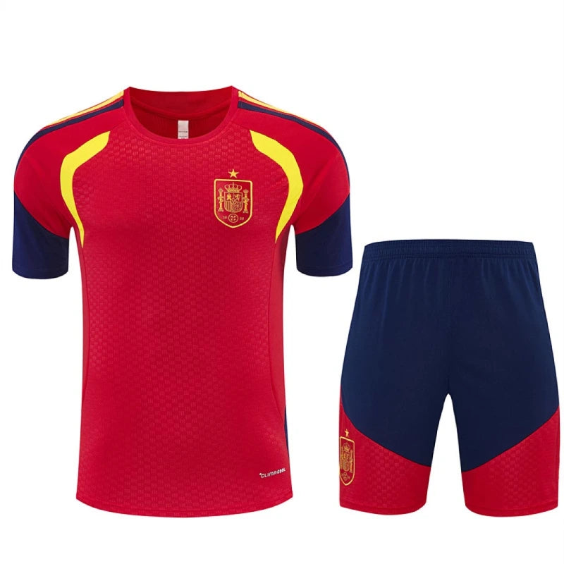 2026 FIFA World Cup Spain Training clothes suit Short sleeve Fan version
