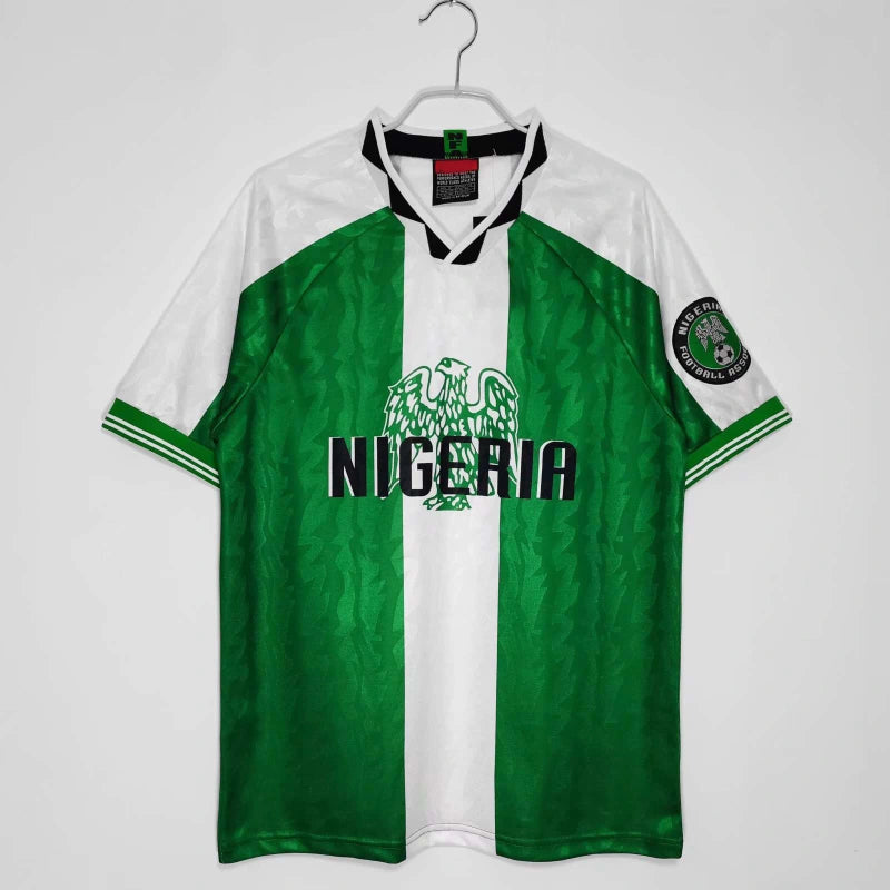 1996 season Nigeria Home retro Fan version