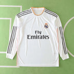 1314 season Real Madrid CF home Long sleeved Fan version
