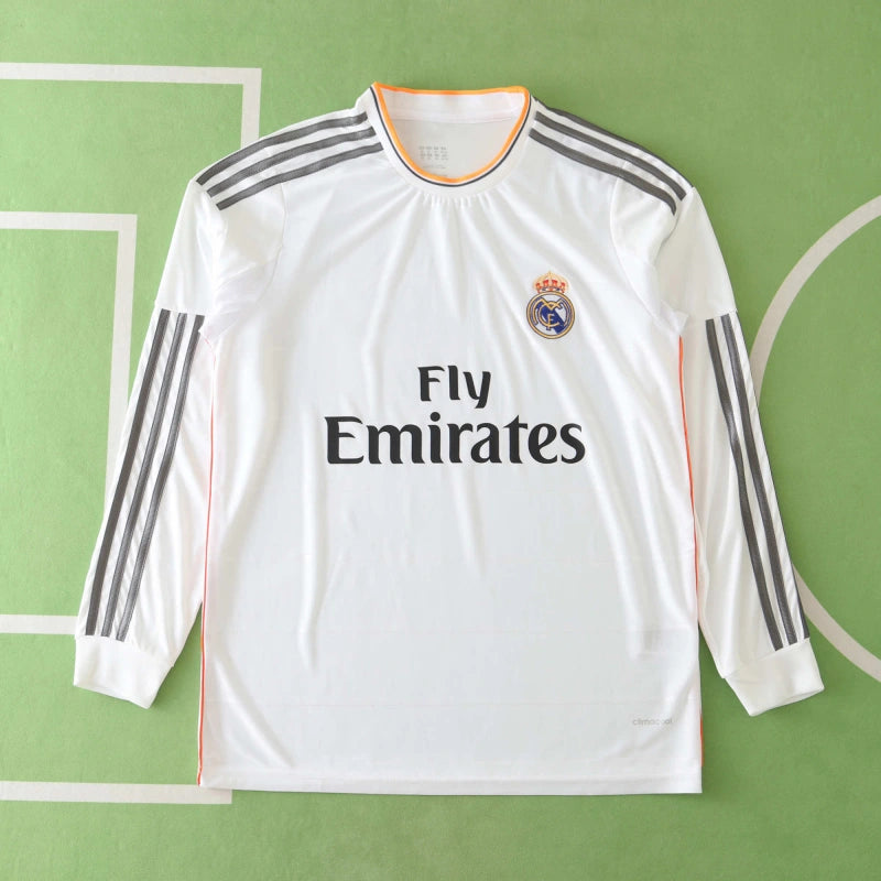 1314 season Real Madrid CF home Long sleeved Fan version