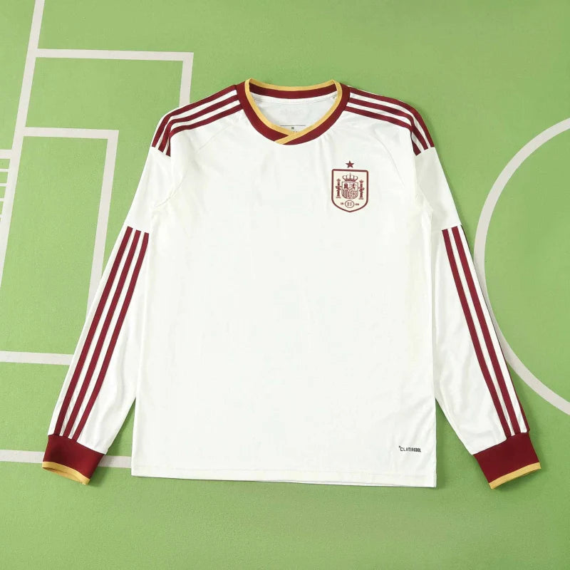 2026 FIFA World Cup Spain away Long sleeve Fan version