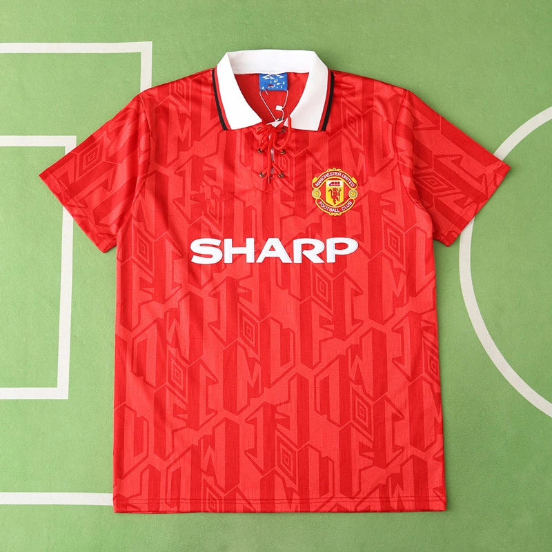 9294 season Manchester United F.C. home retro Fan version