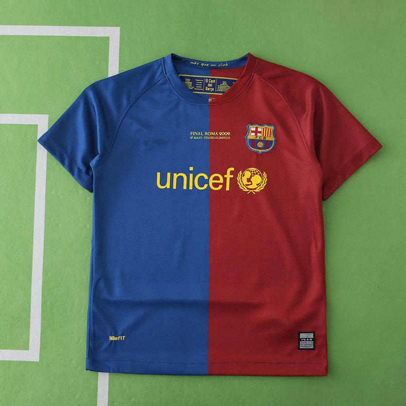 0809 FC Barcelona / Barça home retro Kids kit