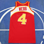 NBA Atlanta Hawks 4#WEBB