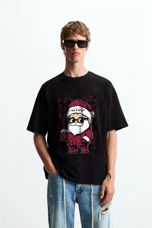 ATLANTA FALCON santa Vintage t-shirt 2506A088