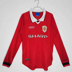 9900 season Manchester United home long seleeve Retro Fan version