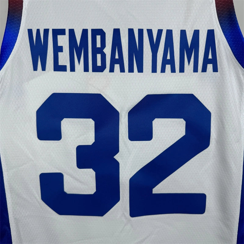 NBA France National Team 32#WENBANYAMA
