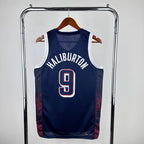2024 USA national team dark blue 9 Halliburton