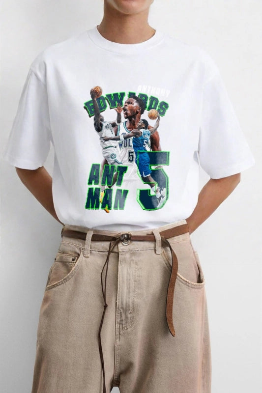 ANTHONY EDWARDS Vintage t-shirt 2505C017