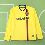 0809 season FC Barcelona / Barça away Long sleeved retro Fan version