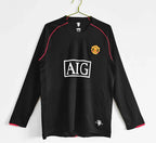 0708 season Manchester United away Long sleeved retro Fan version