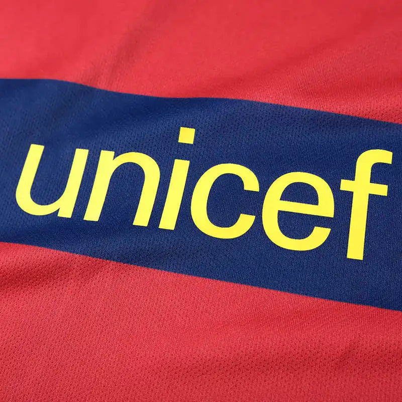 15-16 season Barcelona home retro Fan version