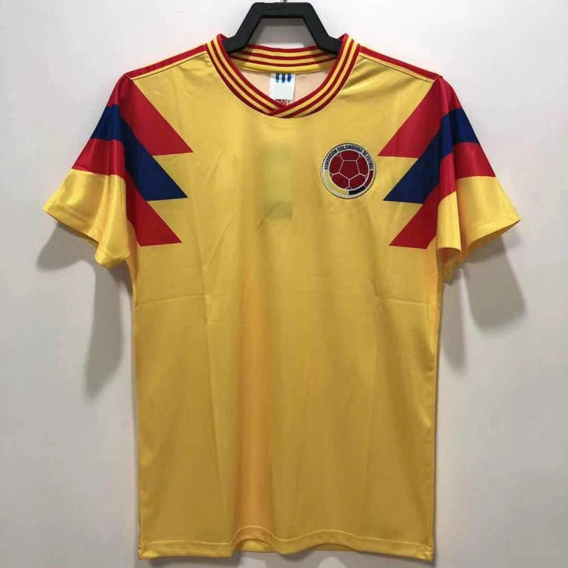 1990 season Colombia Home retro Fan version