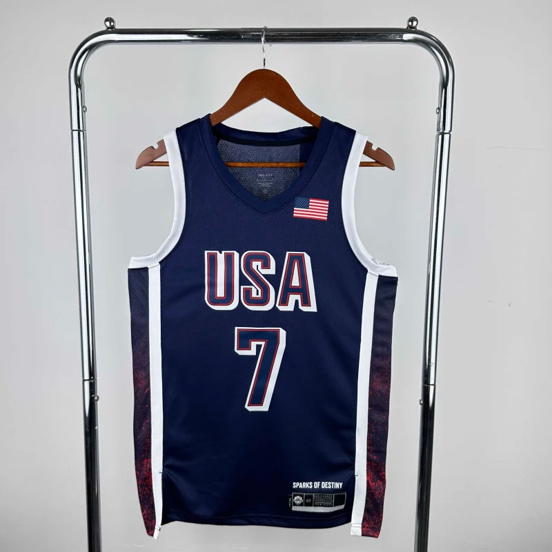 2024 USA national team dark blue 7 Durant