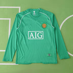 0708 season Manchester United F.C. goalkeeper retro Long sleeved Fan version