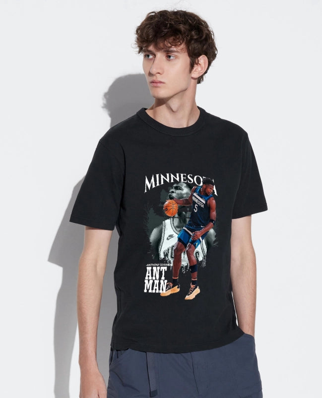 ANTHONY EDWARDS Vintage t-shirt 2505C011