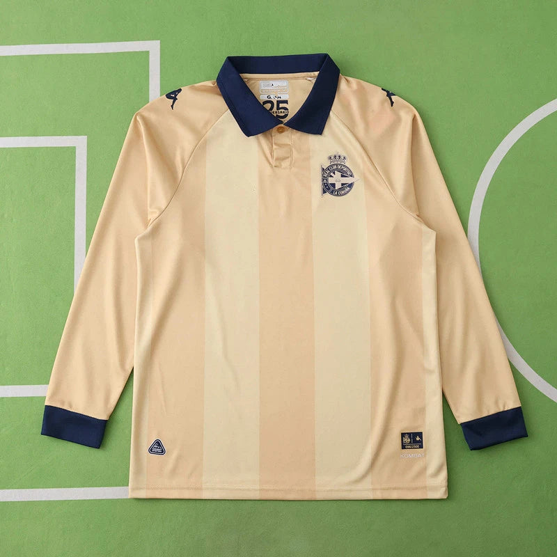 2526 season Deportivo 25th anniversary Long sleeved Fan version