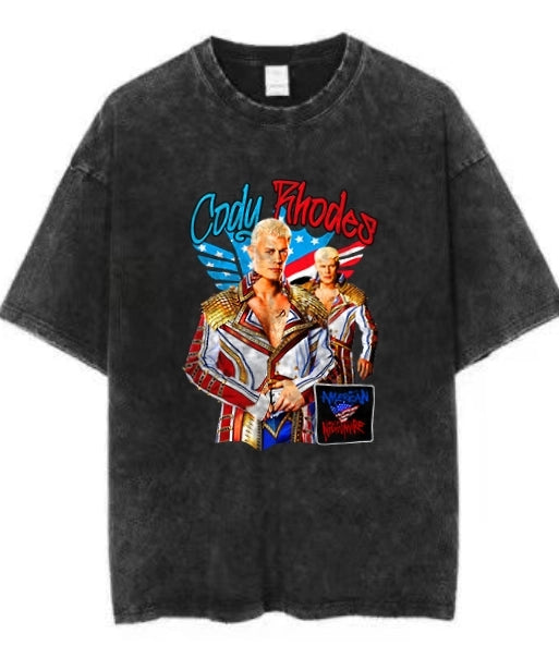 CODY RHODES Vintage t-shirt  2506B009