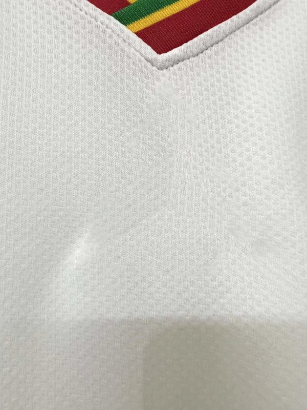 02 season Senegal White away retro Fan version