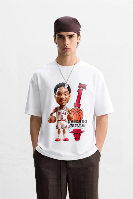 Derrick rose  Vintage t-shirt   2505B158