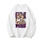cm punk Vintage t-shirt  2506B090