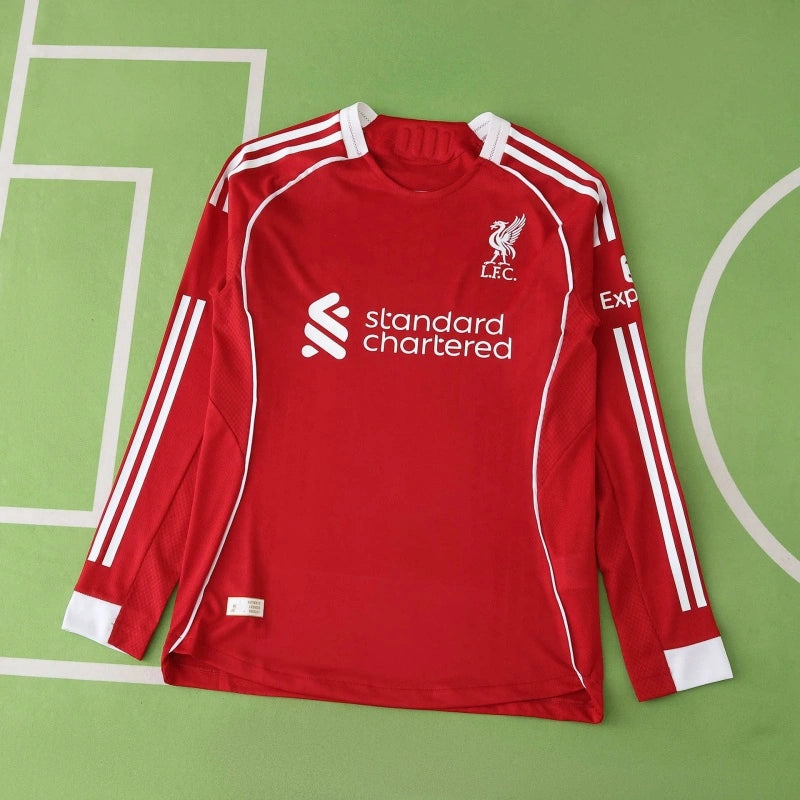 2526 season Liverpool F.C. home Long sleeved Player version