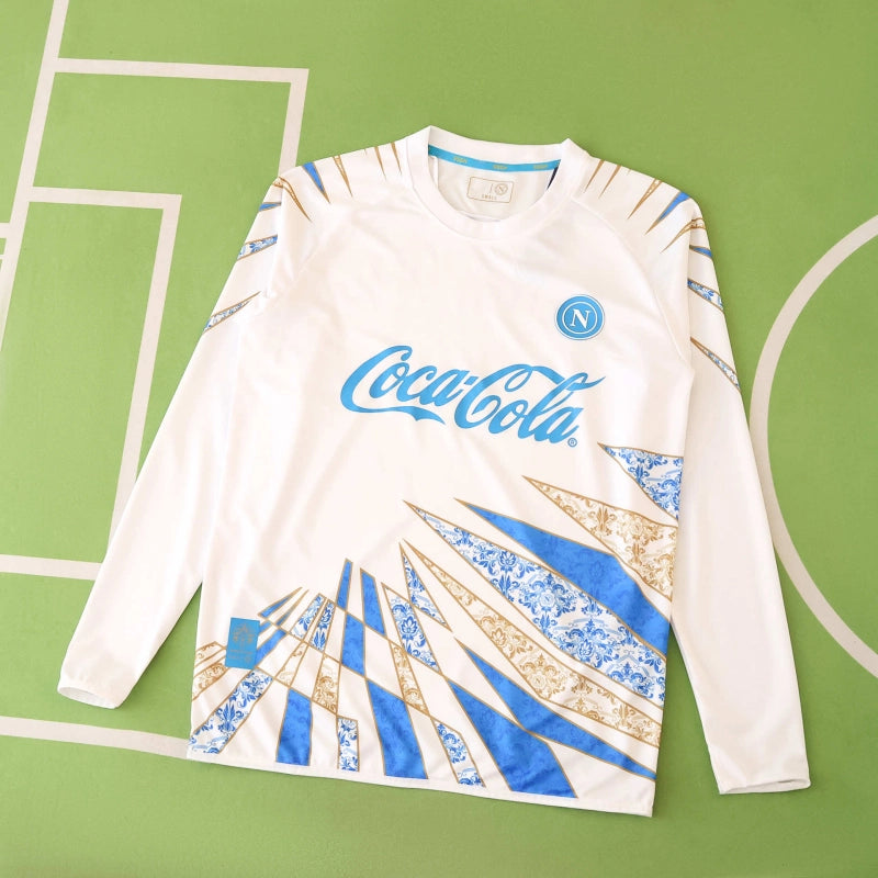 2526 season S.S.C. Napoli training suit Long sleeved Fan version