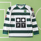 0103 season Sporting CP home Long sleeved Fan version