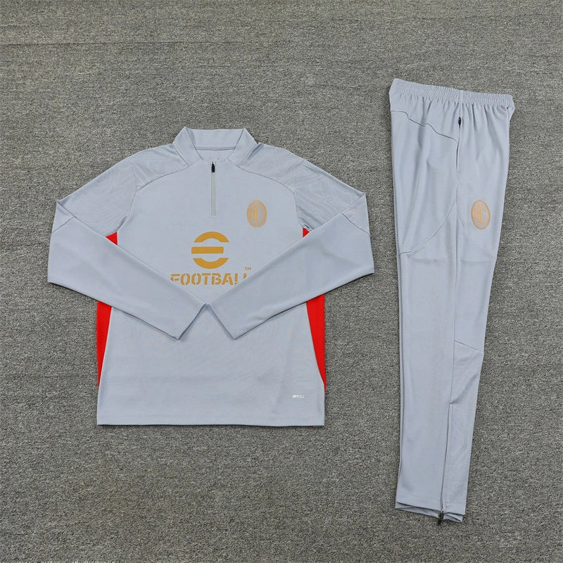 2425 A.C. Milan grey  Training suit set