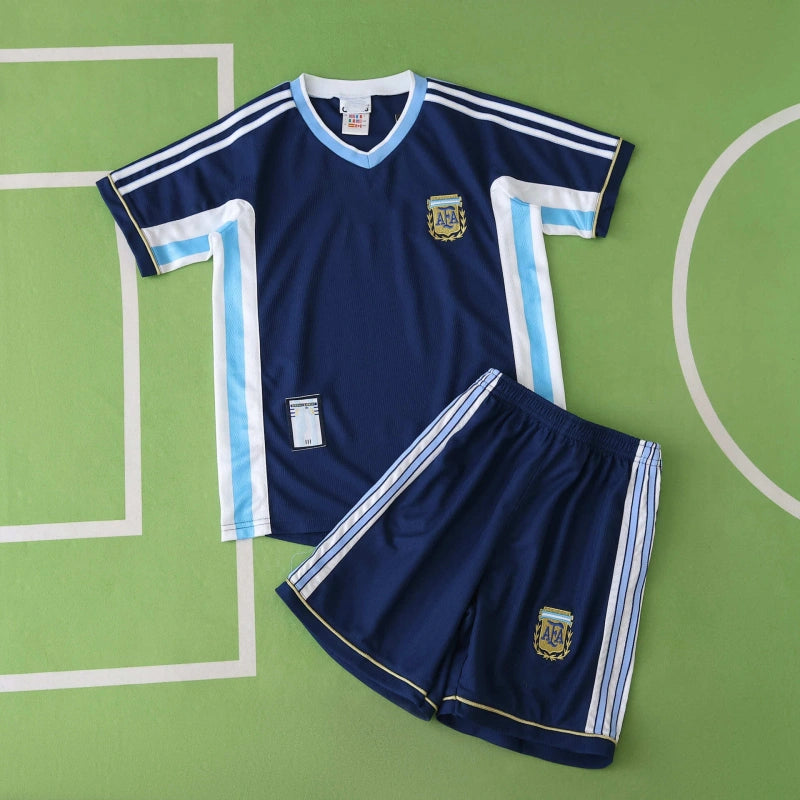 1998 season Argentina away retro Kids kit