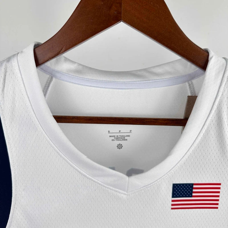 2024 USA national team white 15 Booker
